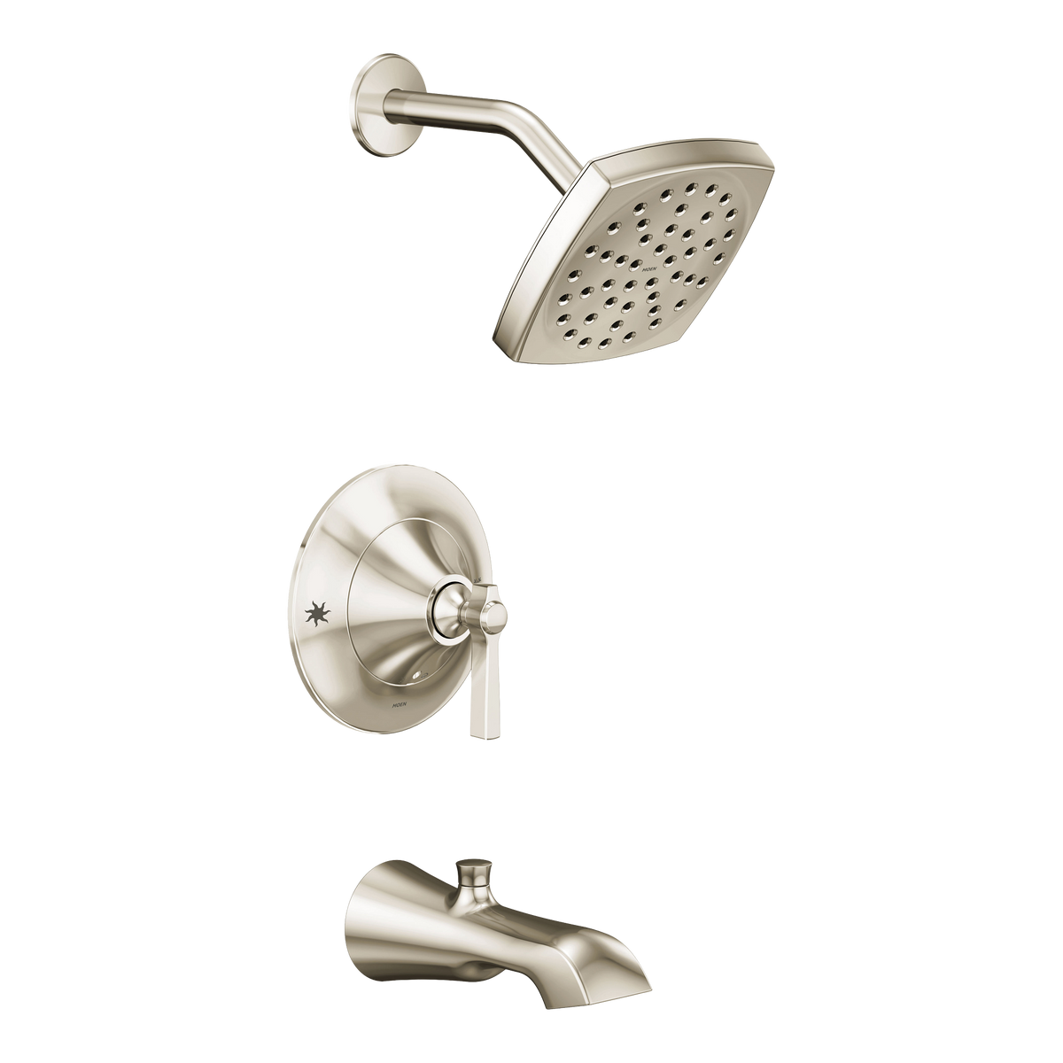 Moen Flara Posi-Temp Tub/Shower TS2913 in Polished Nickel (TS2913NL)