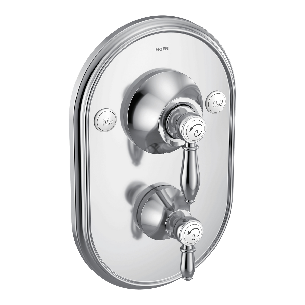 Moen Weymouth Posi-Temp with Diverter Tub/Shower Valve Only TS32100 in Chrome (TS32100)