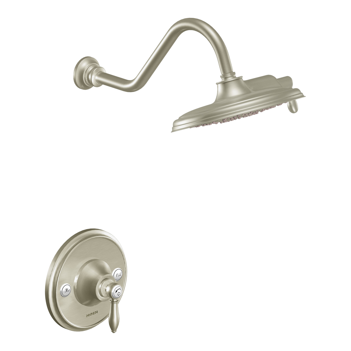 Moen Weymouth Posi-Temp Eco-Performance Shower Only TS32102EP in Brushed Nickel (TS32102EPBN)