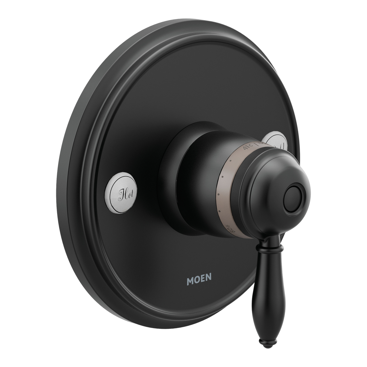 Moen Weymouth ExactTemp Valve Trim TS32110 in Matte Black (TS32110BL)