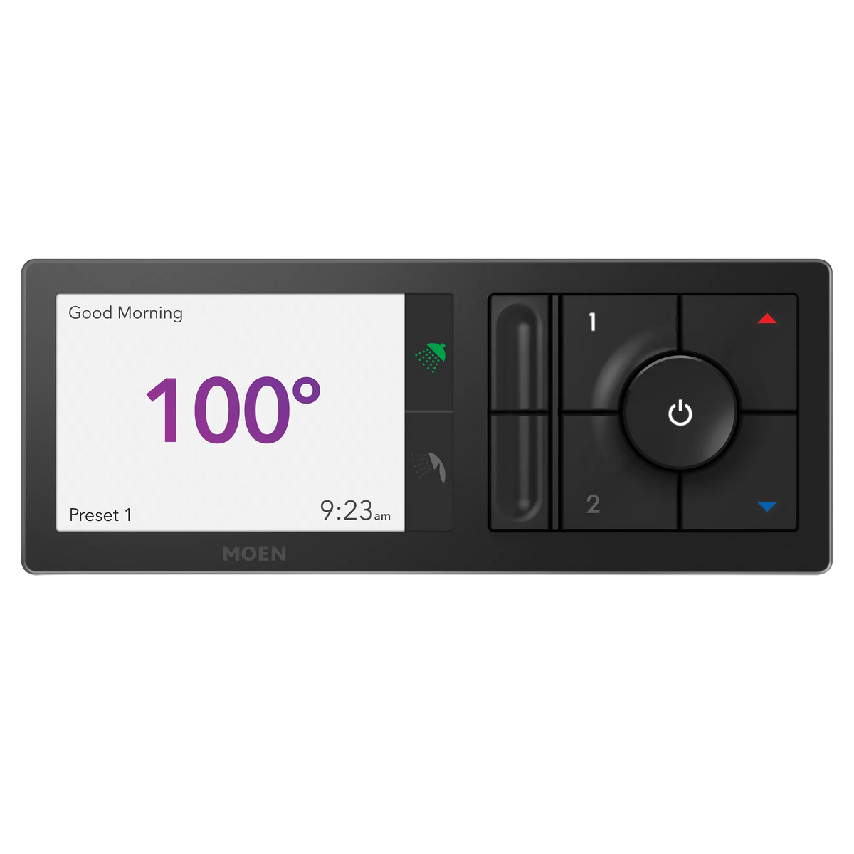Moen Smart Shower 2-Outlet Shower Controller In TS3302 in Matte Black (TS3302BL) - view 2