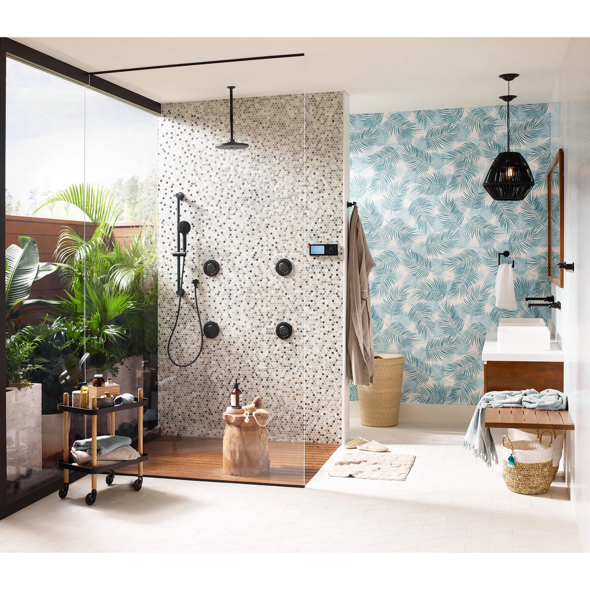 Moen Smart Shower 4-Outlet Shower Controller In TS3304 in Matte Black (TS3304BL) - view 5