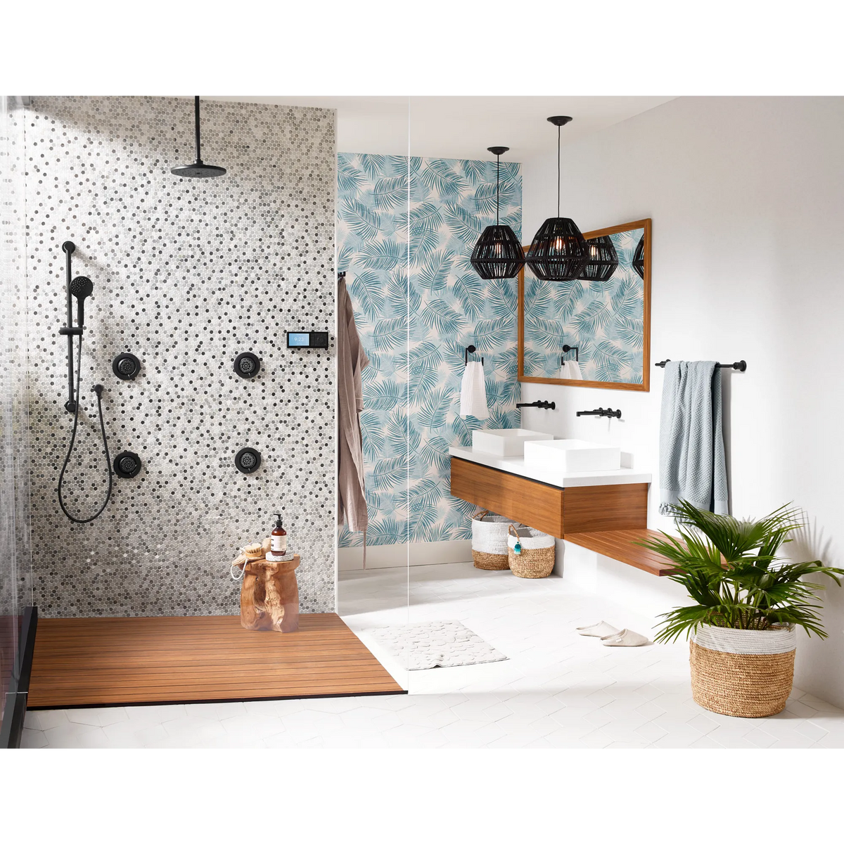 Moen Mosaic Body Spray TS1422 in Matte Black (TS1422BL) - view 9