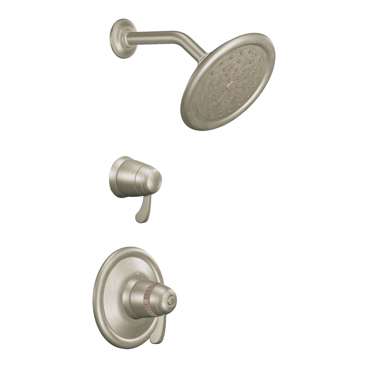 Moen ExactTemp Shower Only TS3400 in Brushed Nickel (TS3400BN)