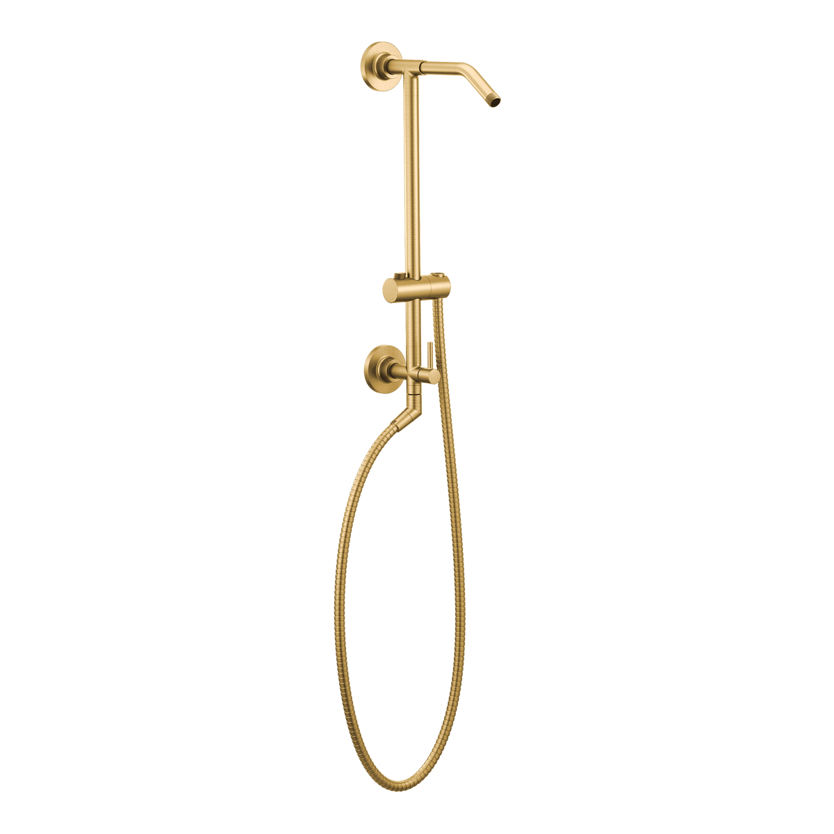 Moen Annex Shower Rail System TS3661NH in Brushed Gold (TS3661NHBG)