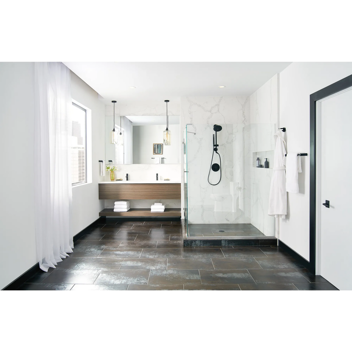 Moen Eco-Performance Handheld Shower 155891 in Matte Black (155891BL) - view 3