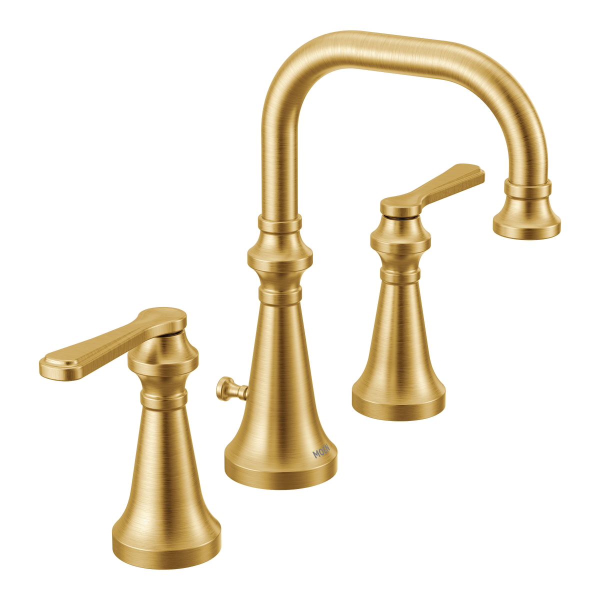 Moen Colinet Two-Handle High-Arc Bathroom Faucet TS44102 in Brushed Gold (TS44102BG)