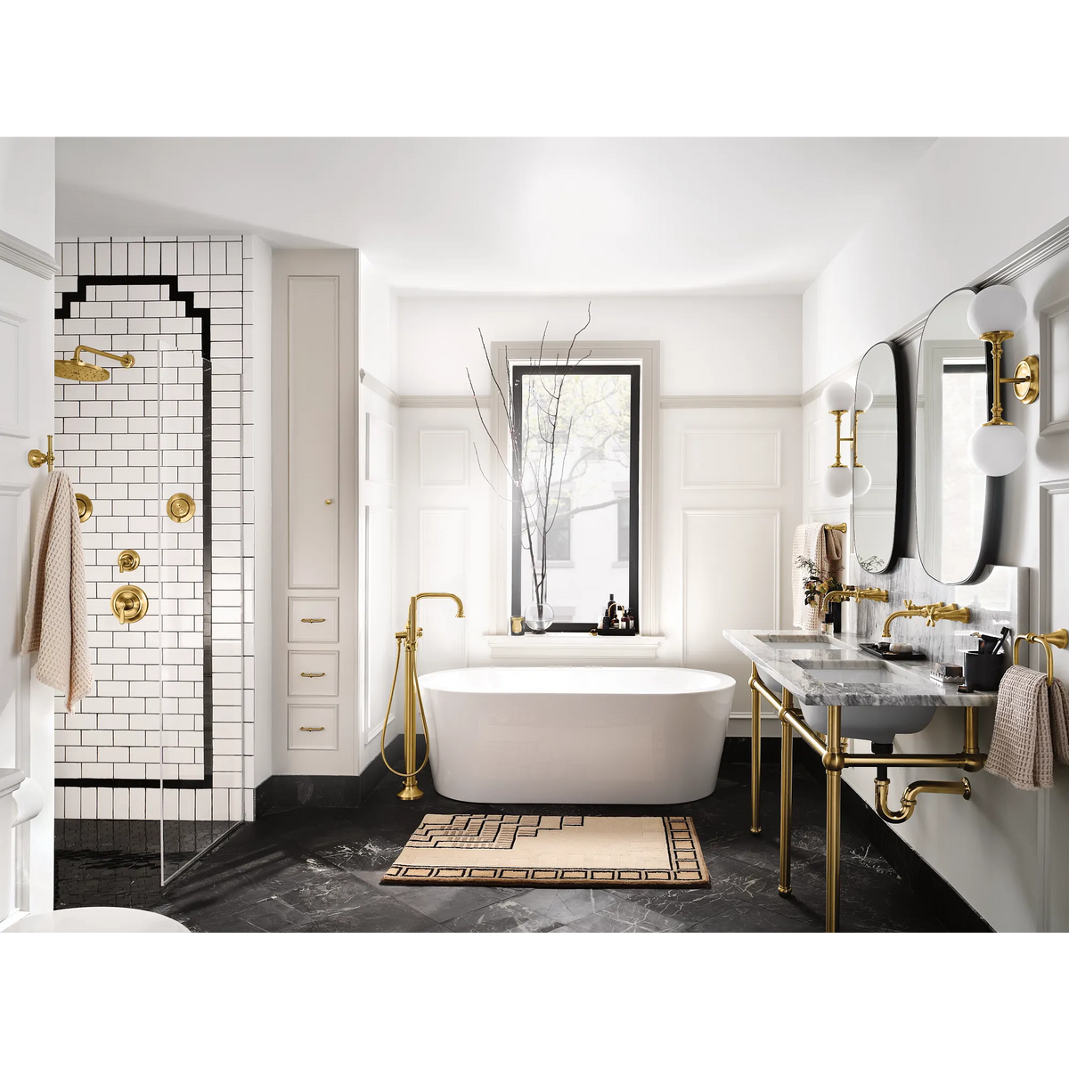 Moen Mosaic Body Spray TS1422 in Brushed Gold (TS1422BG) - view 3