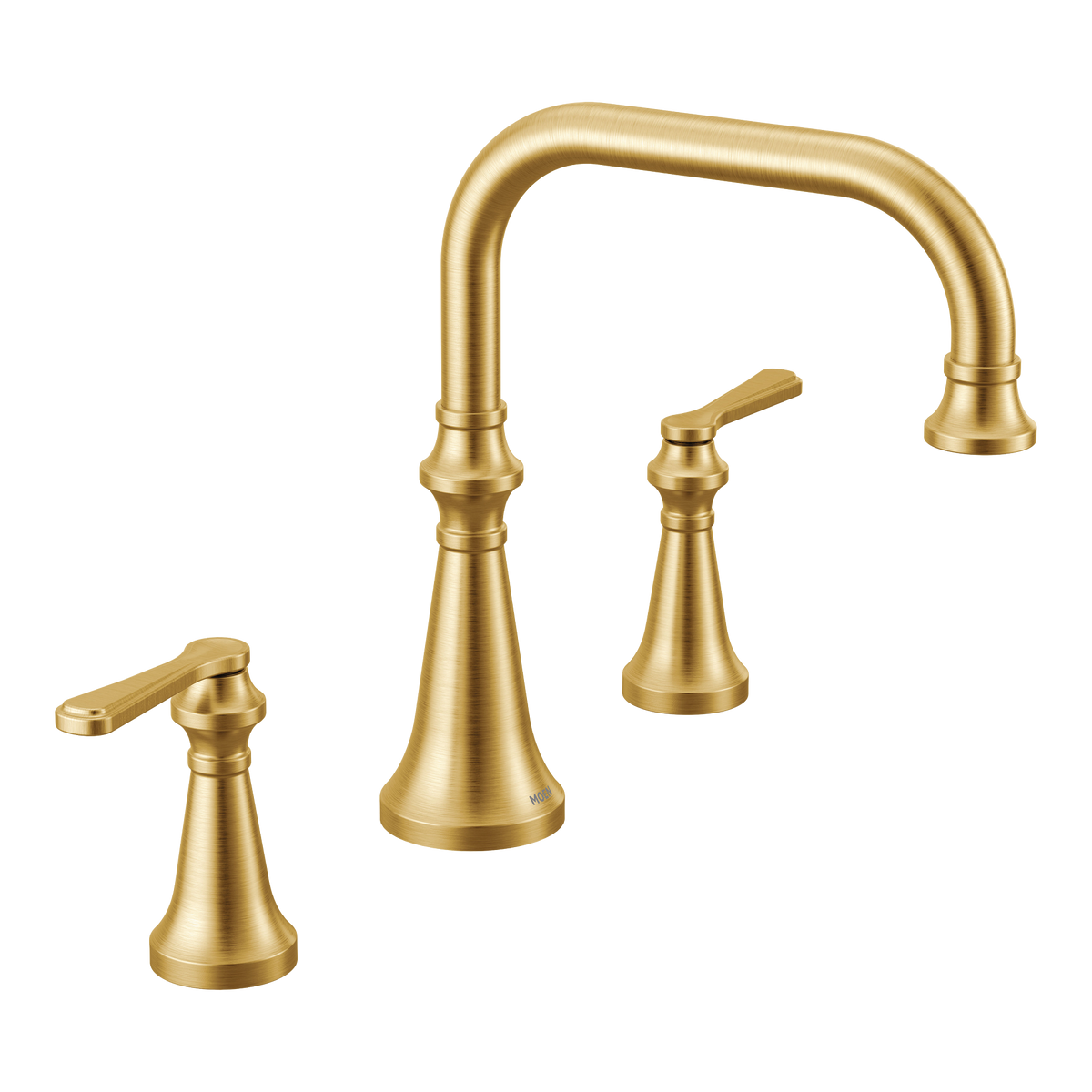 Moen Colinet Two-Handle High-Arc Roman Tub Faucet TS44503 in Brushed Gold (TS44503BG)