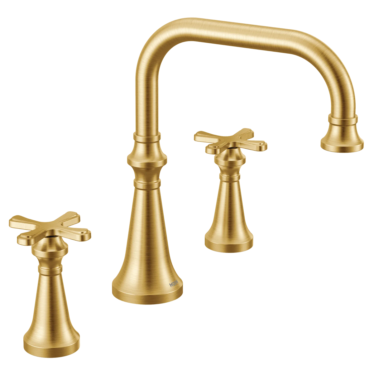Moen Colinet Two-Handle High-Arc Roman Tub Faucet TS44505 in Brushed Gold (TS44505BG) - view 2