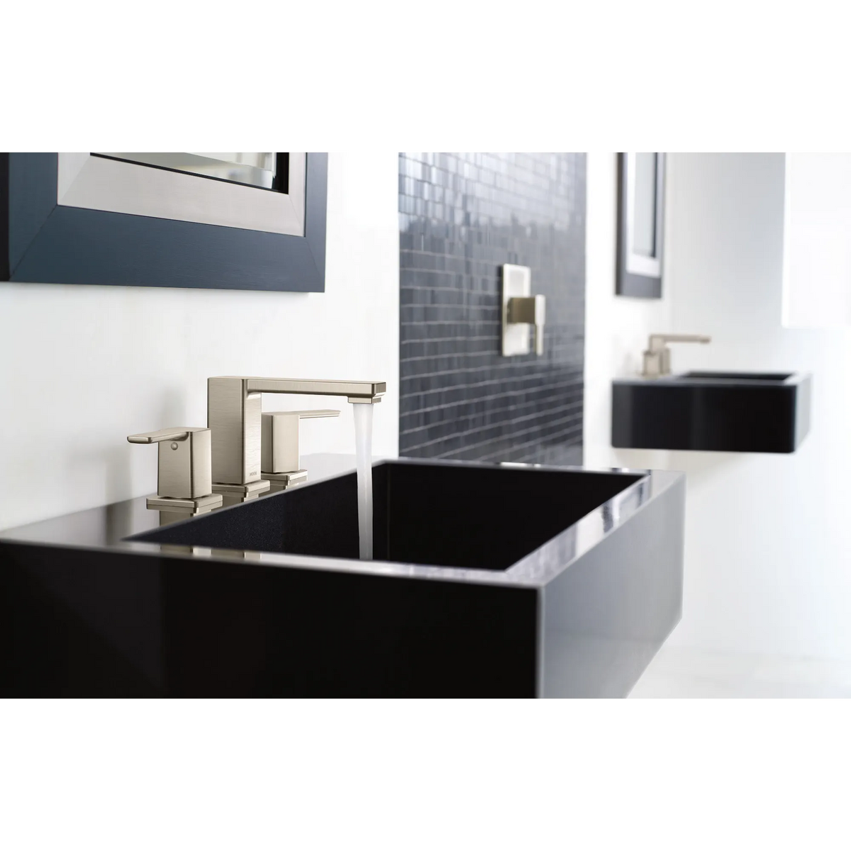 Moen 90 Degree Two-Handle Low-Arc Bathroom Faucet TS6721 in Chrome (TS6721) - view 5