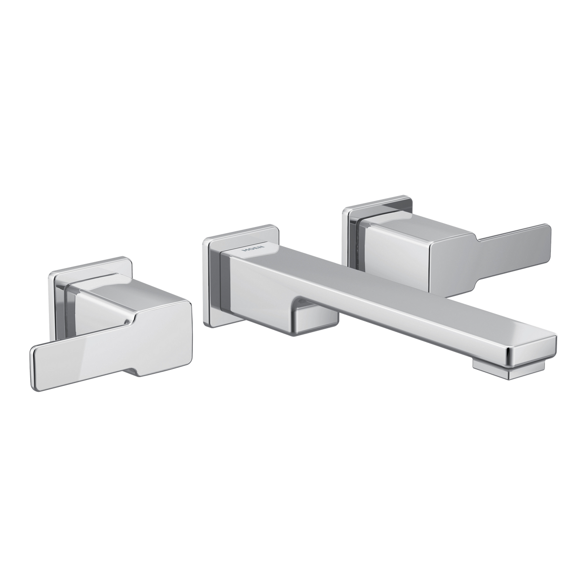 Moen 90 Degree Two-Handle Wall Mount Bathroom Faucet TS6731 in Chrome (TS6731)