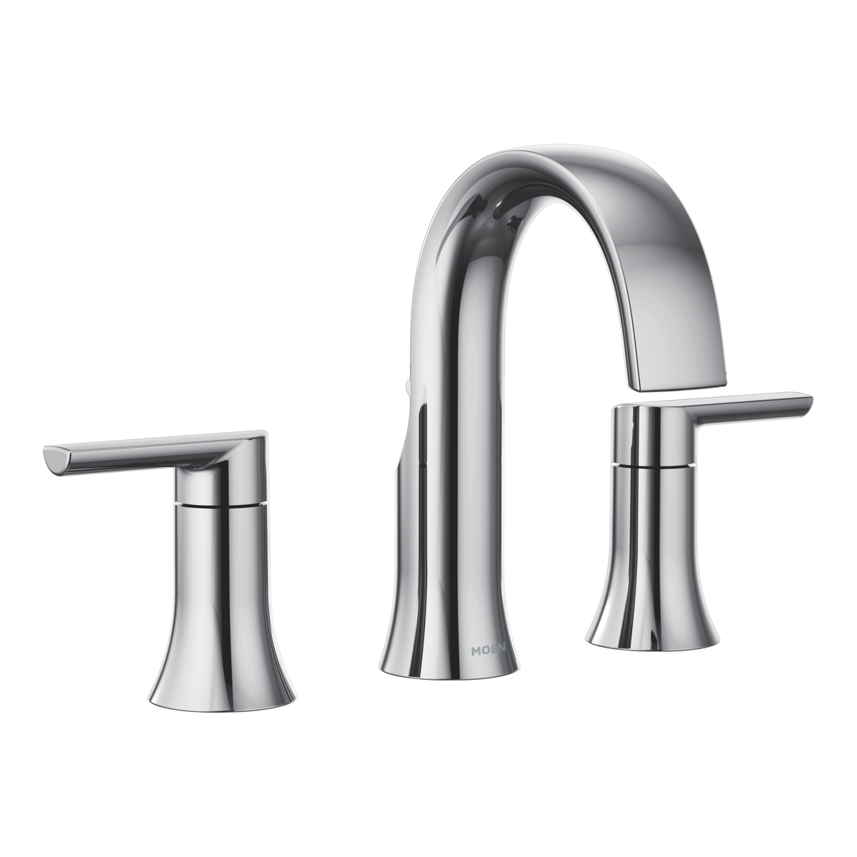 Moen Doux Two-Handle High-Arc Bathroom Faucet TS6925 in Chrome (TS6925)