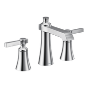 Moen Flara Two-Handle High-Arc Bathroom Faucet TS6984 in Chrome (TS6984)