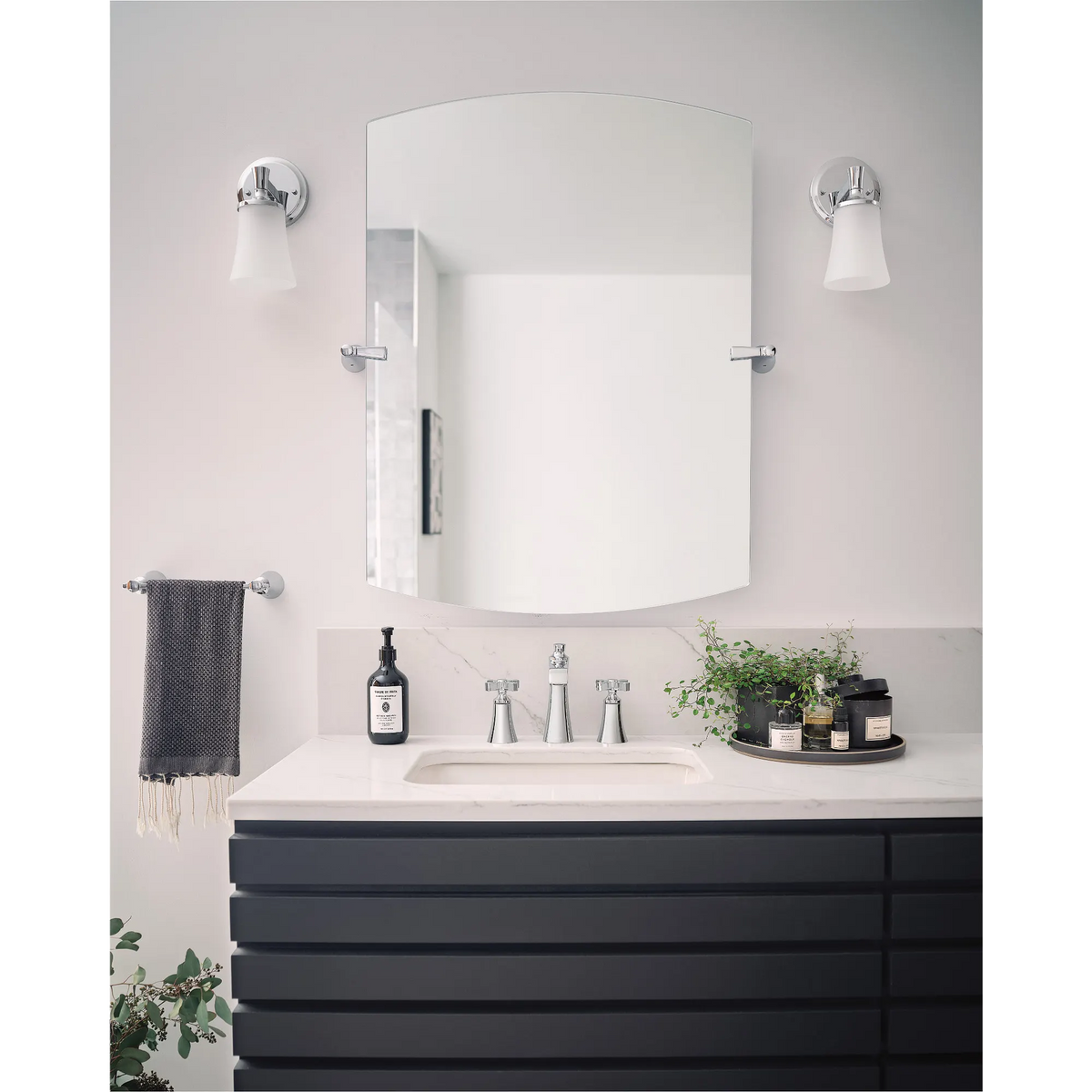 Moen Flara Two-Handle High-Arc Bathroom Faucet TS6985 in Chrome (TS6985) - view 4