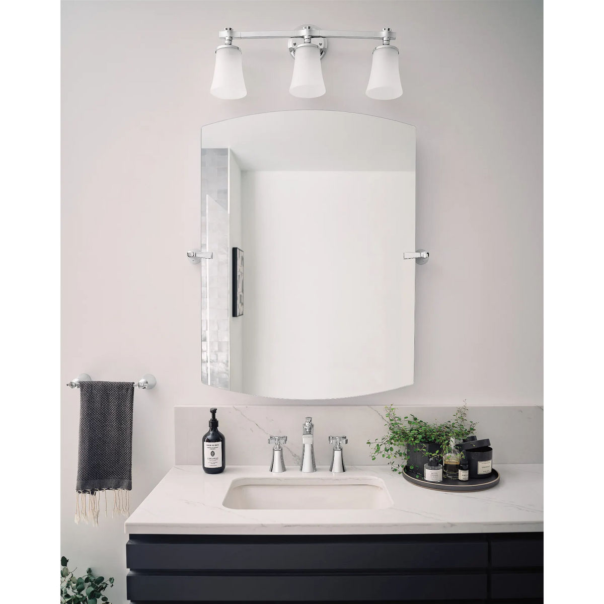 Moen Flara Two-Handle High-Arc Bathroom Faucet TS6985 in Chrome (TS6985) - view 2