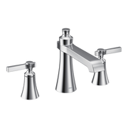 Moen Flara Two-Handle High-Arc Roman Tub Faucet TS926 in Chrome (TS926)