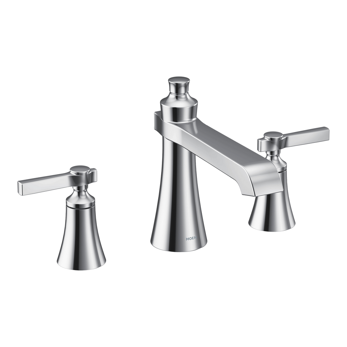 Moen Flara Two-Handle High-Arc Roman Tub Faucet TS926 in Chrome (TS926)