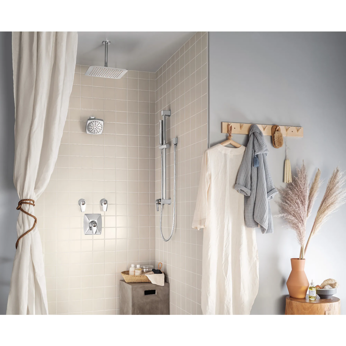 Moen 8" Shower Arm 123815 in Chrome (123815) - view 3