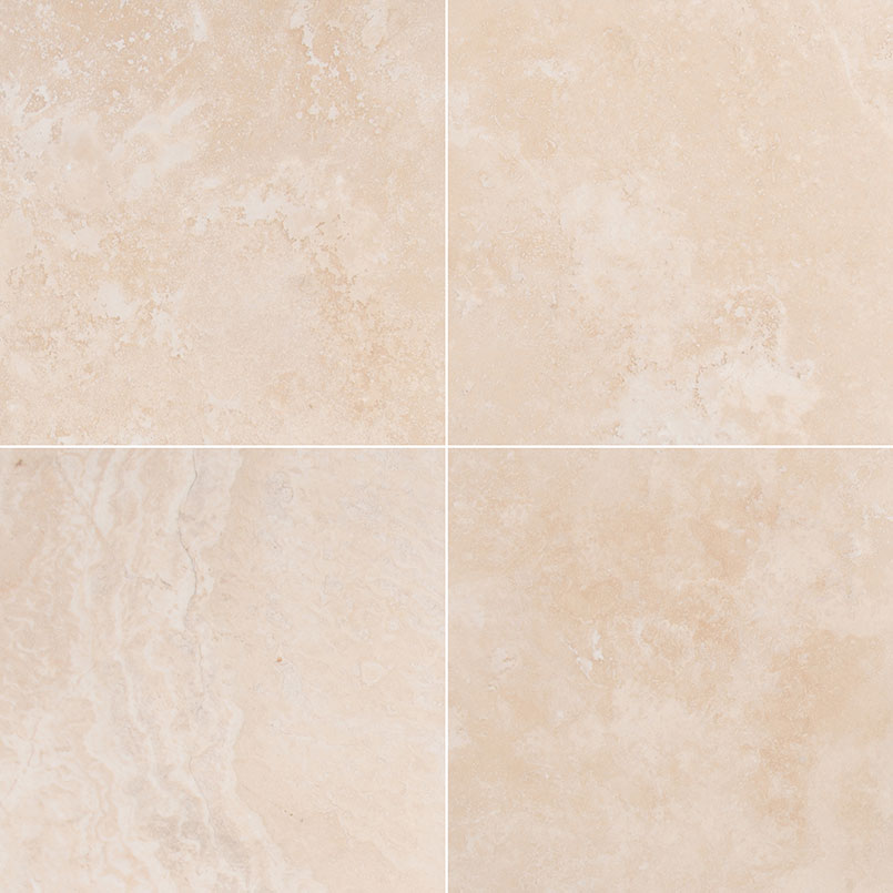 MSI Tuscany Beige 18 x 18 Honed Travertine tile (TTBEIG1818HF) – MSI product image