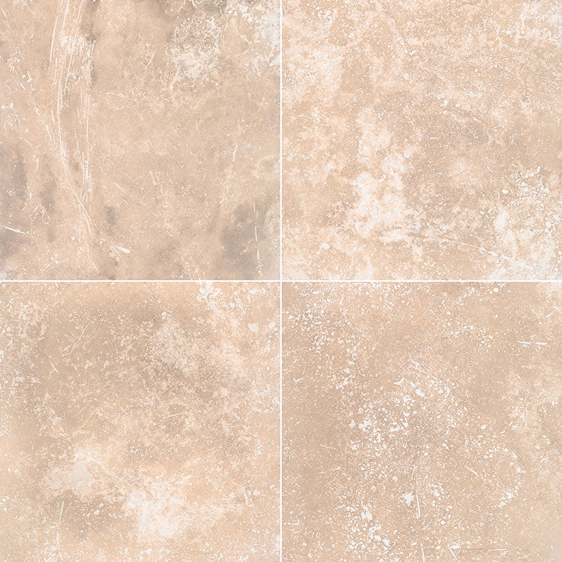 MSI Tuscany Ivory 12 x 12 Honed Travertine tile (TTIVORY1212HF) – MSI product image