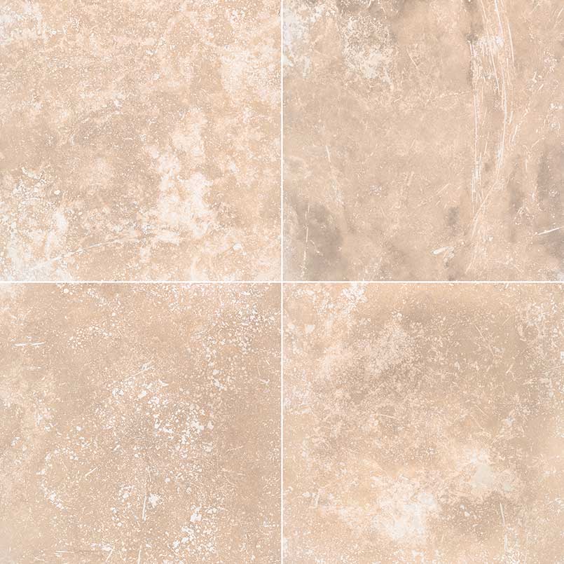 MSI Tuscany Ivory 18 x 18 Honed Travertine tile (TTIVORY1818HF) – MSI product image