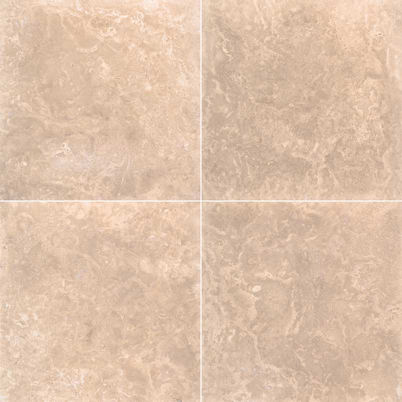 MSI Tuscany Platinum 18 x 18 Honed Travertine tile (TTPLAT1818HF) – MSI product image