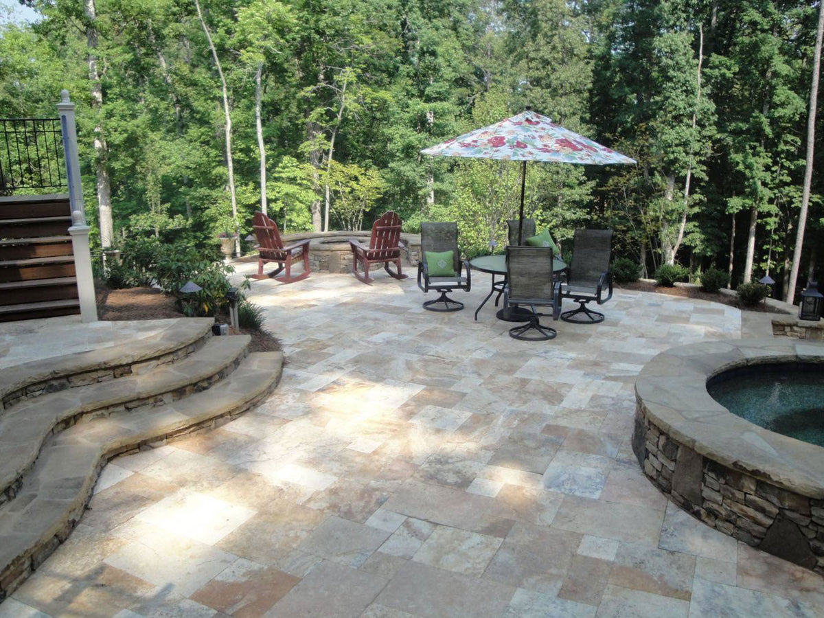 MSI Tuscany Porcini natural stone pavers 12 x 12 (LPAVTPOR1212T)