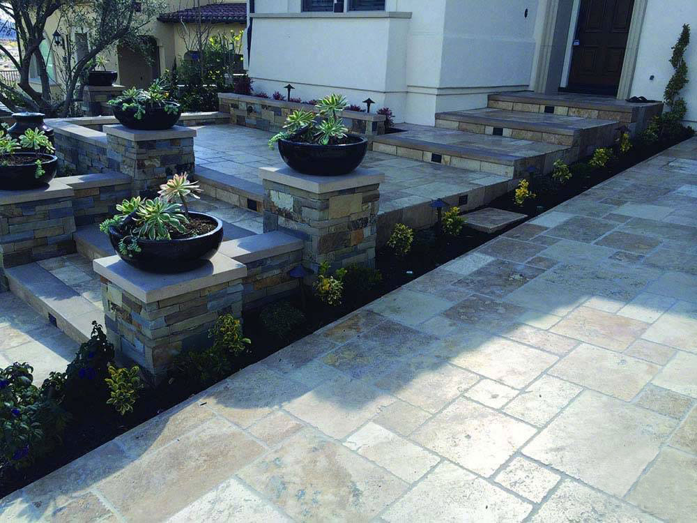 MSI Tuscany Porcini natural stone pavers 12 x 12 (LPAVTPOR1212T)