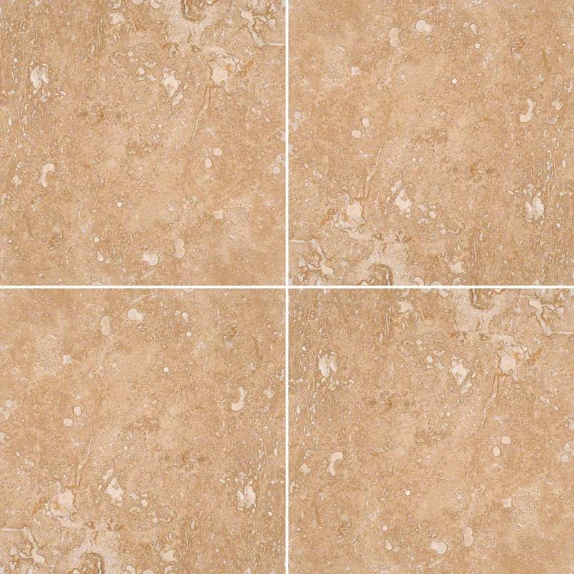 MSI Tuscany Walnut 12 x 12 Honed Travertine tile (TTWAL1212HF) – MSI product image