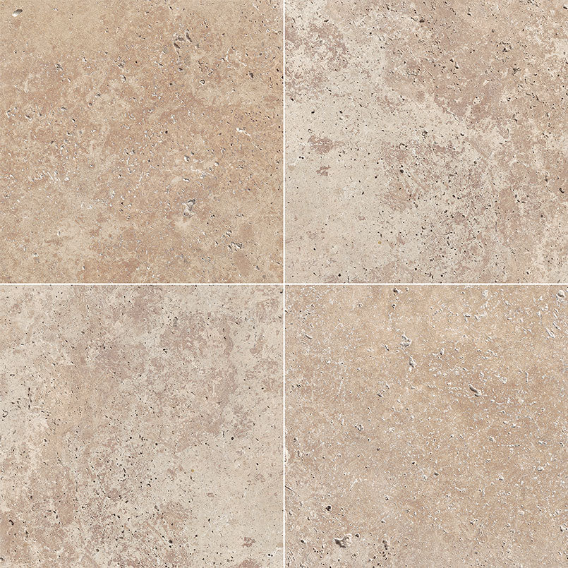 MSI Tuscany Walnut 12 x 12 Honed Travertine tile (TTWAL1212HF) – MSI product image