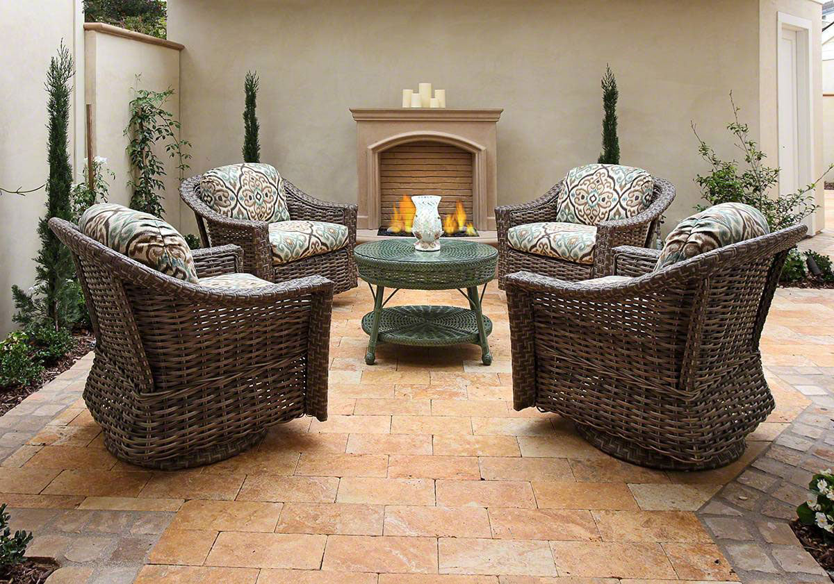MSI Tuscany Walnut natural stone pavers 8 x 8 (LPAVTWAL88T)
