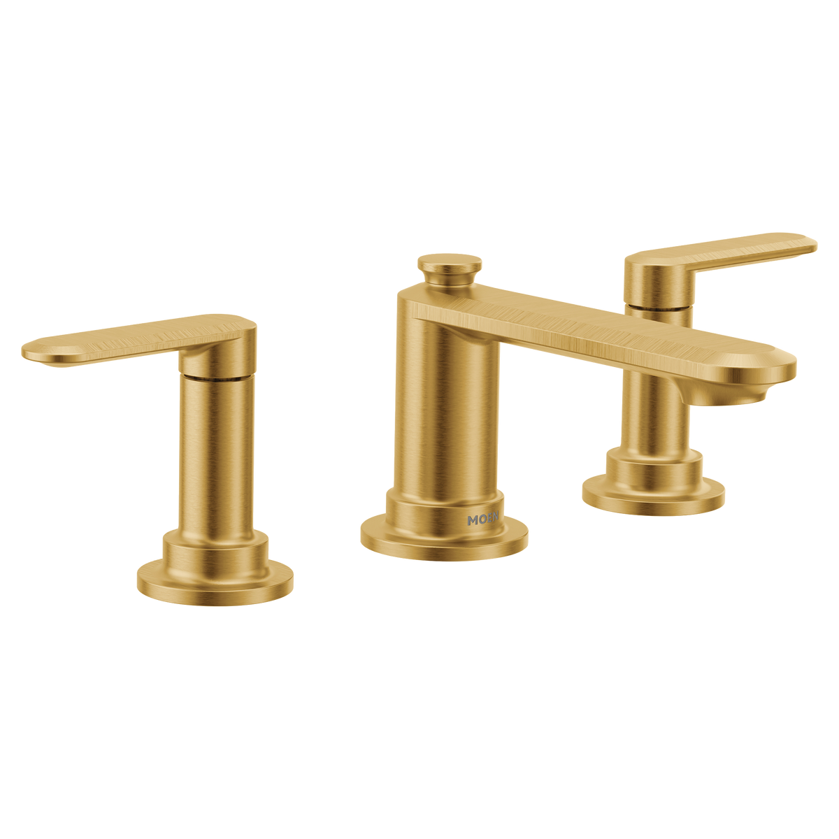 Moen Greenfield Two-Handle Low-Arc Bathroom Faucet TV6507 in Brushed Gold (TV6507BG)