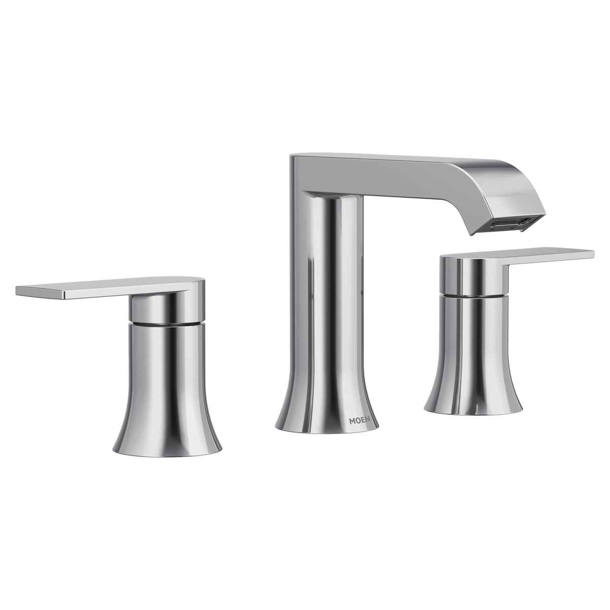 Moen Genta LX Two-Handle Low-Arc Bathroom Faucet TV6708 in Chrome (TV6708)
