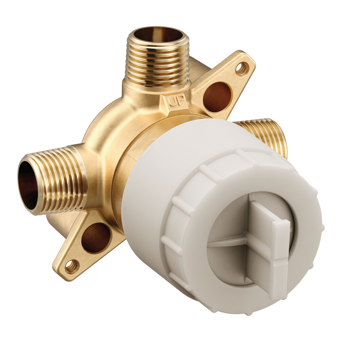 Moen M-CORE 3 Port 1/2" CC/IPS Connection U130CI in Chrome (U130CI)