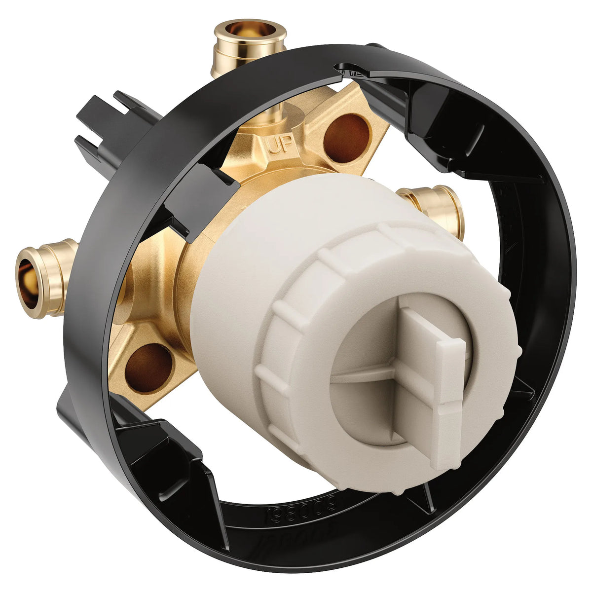 Moen M-CORE 3 Port 1/2" Cold Expansion Pex Connection U130CX in Chrome (U130CX)