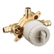 Moen M-CORE 3 Port 1/2" Cold Expansion Pex Connection with Stops U130CXS in Chrome (U130CXS)