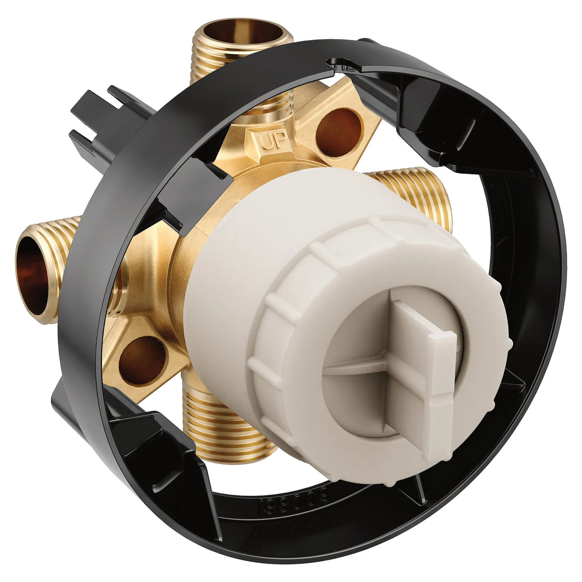 Moen M-CORE 4 Port 1/2" CC/IPS Connection U140CI in Chrome (U140CI) - view 2