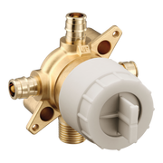 Moen M-CORE 4 Port 1/2" Cold Exp Pex with CC/IPS Tub Connection U140CX in Chrome (U140CX)
