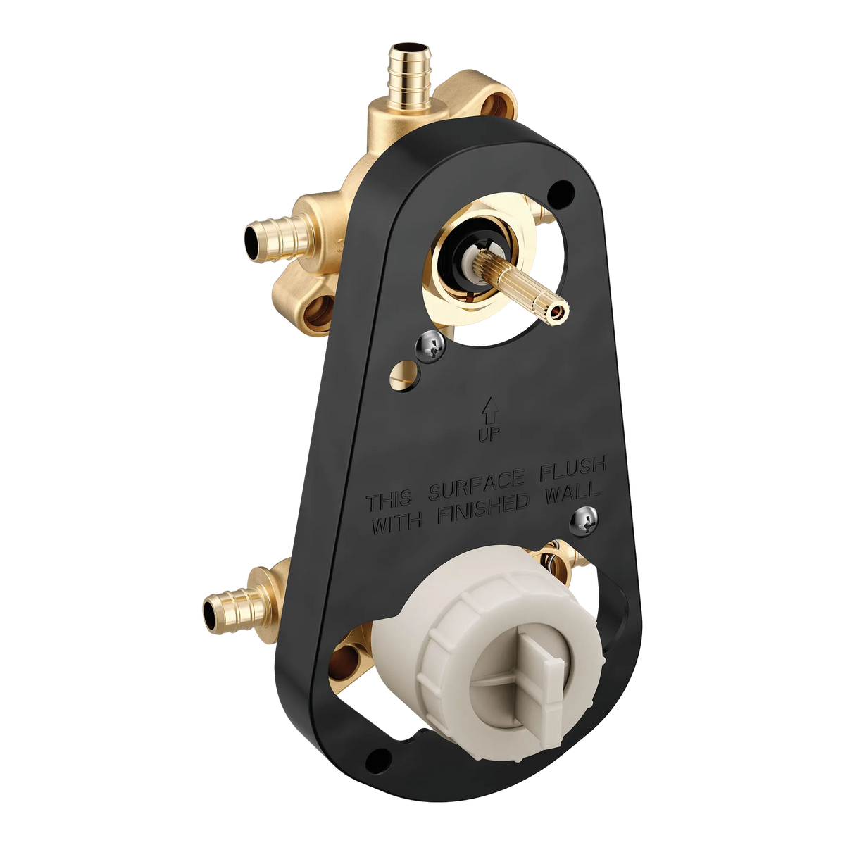 Moen M-CORE Transfer 1/2" Crimp Ring Pex Connection Includes Pressure Balancing Stops Volume Control U232XS in Chrome (U232XS) - view 2