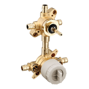 Moen M-CORE Transfer 1/2" Cold Expansion Pex Connection Includes Pressure Balancing Stops Volume Control U362CXS in Chrome (U362CXS)