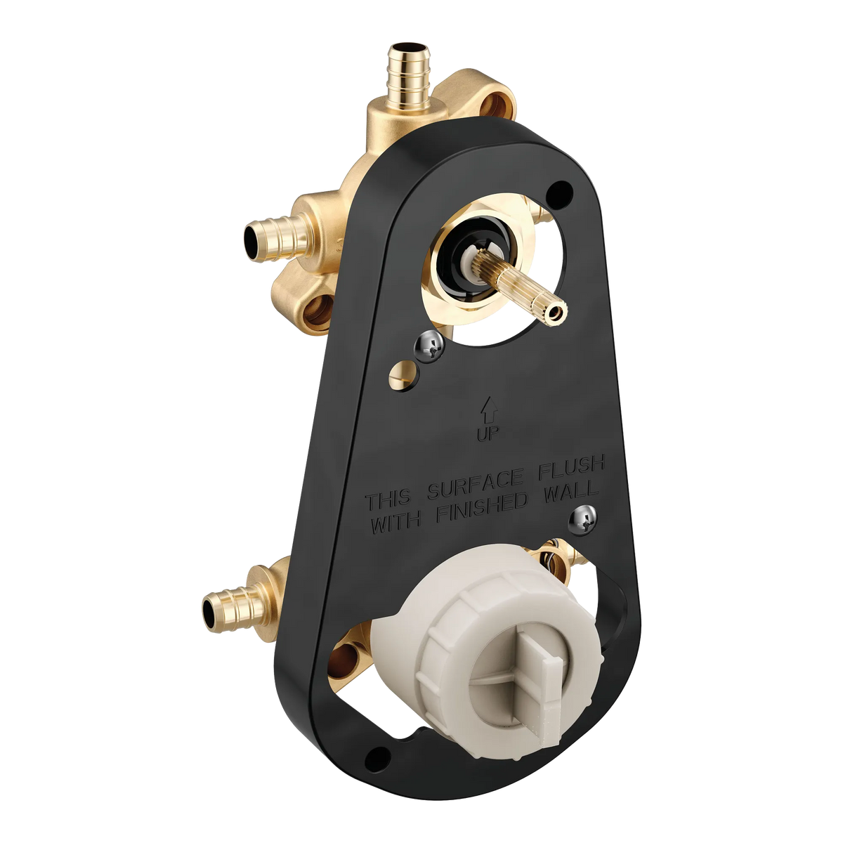 Moen M-CORE Transfer 1/2" Crimp Ring Pex Connection Includes Pressure Balancing Stops Volume Control U362XS in Chrome (U362XS) - view 2