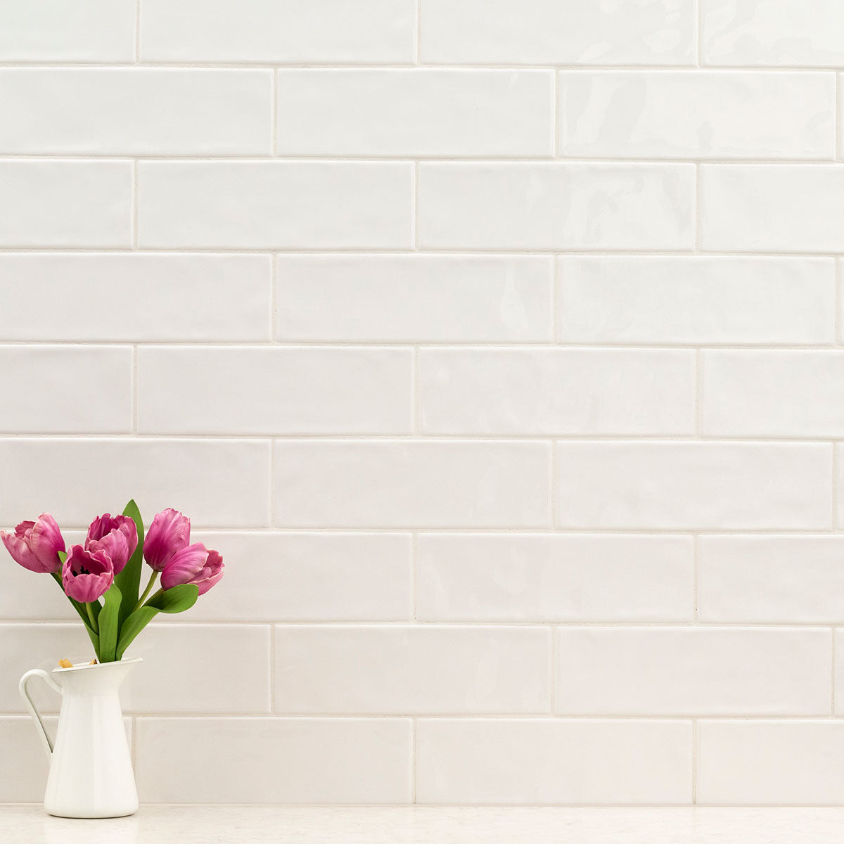 MSI Urbano Crema 4 x 12 Glossy Ceramic tile (NURBCRE4X12) – MSI room scene