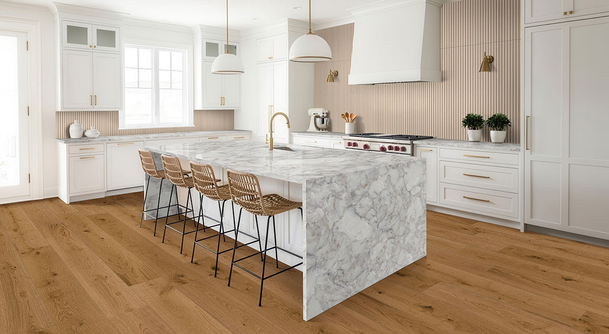 MSI Urbanslat Flute Maple 16 x 48 Matte Ceramic tile (NURBSLAMAP1648) – MSI room scene (kitchen)