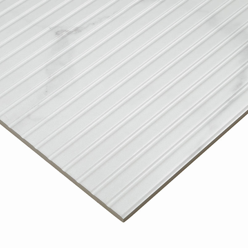 MSI Urbanslat Marmi Grey 16 x 48 Satin Ceramic tile (NURBSLAMARGRE1648) – MSI product image