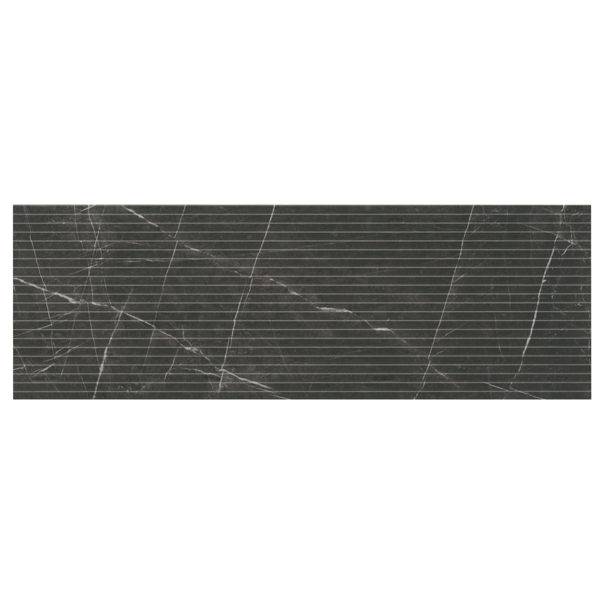 MSI Urbanslat Marmi Noir 16 x 48 Satin Ceramic tile (NURBSLAMARNOI1648) – MSI product image