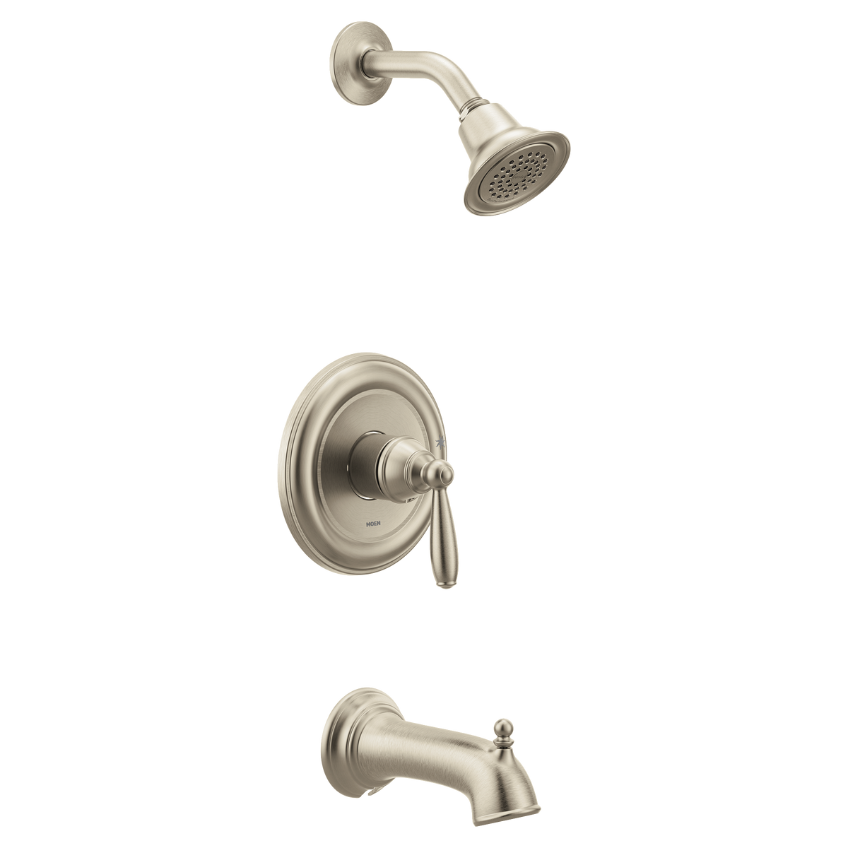 Moen Brantford M-CORE 2-Series Eco-Performance Tub/Shower UT2153EP in Brushed Nickel (UT2153EPBN)