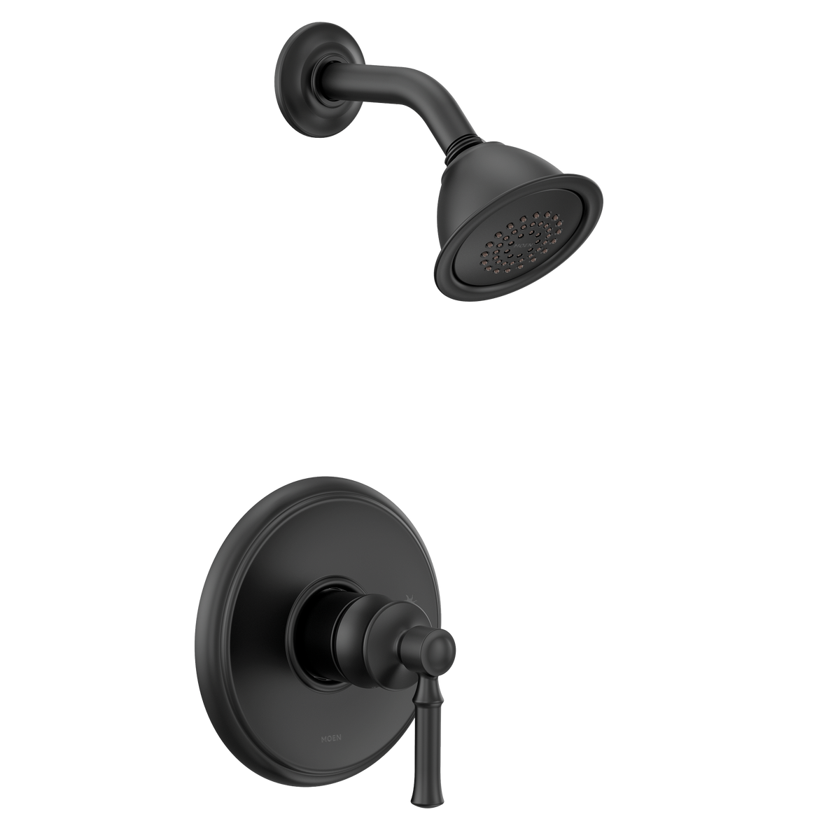 Moen Dartmoor Eco-Performance Posi-Temp Shower Only T2182EP in Matte Black (T2182EPBL)
