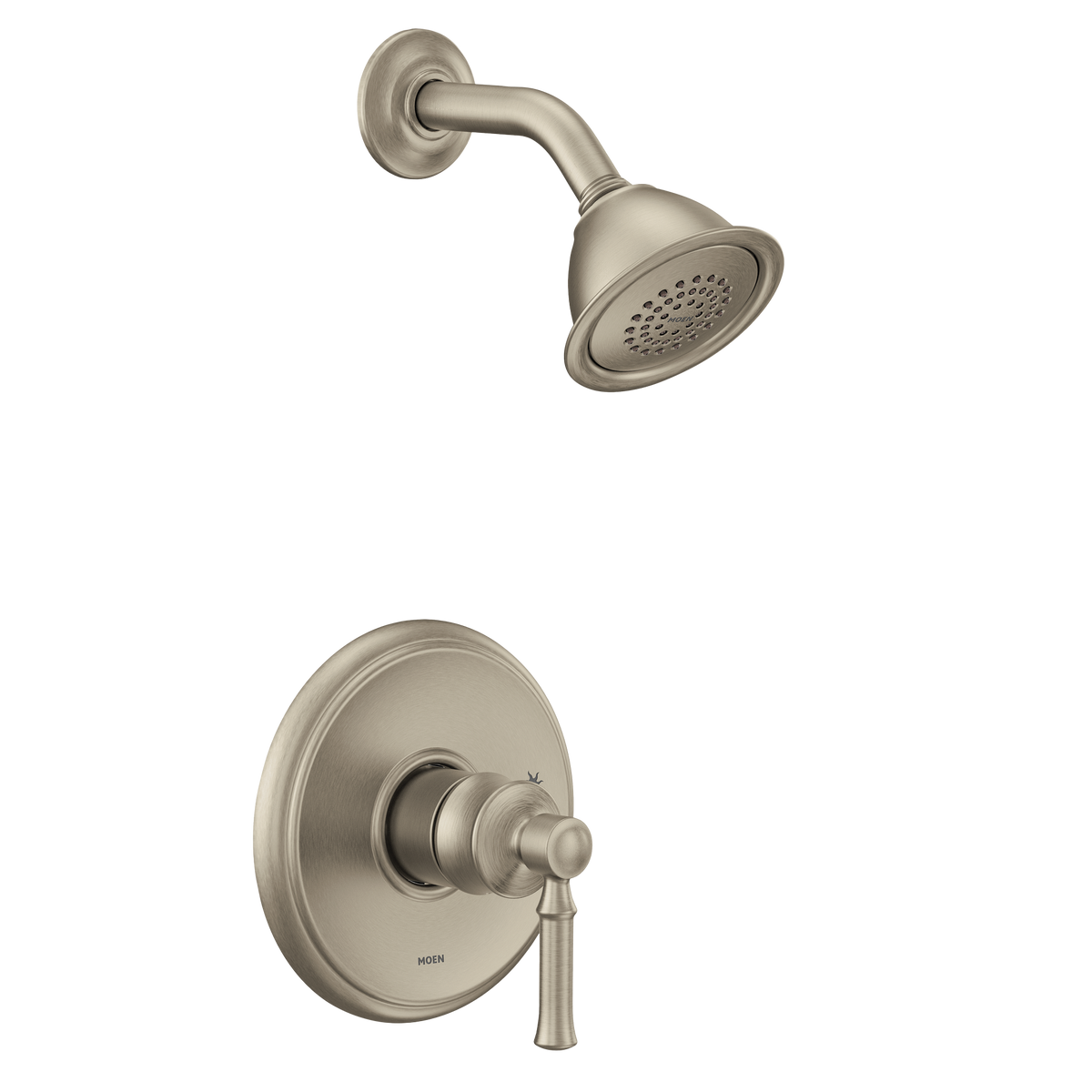 Moen Dartmoor M-CORE 2-Series Shower Only UT2182EP in Brushed Nickel (UT2182EPBN)