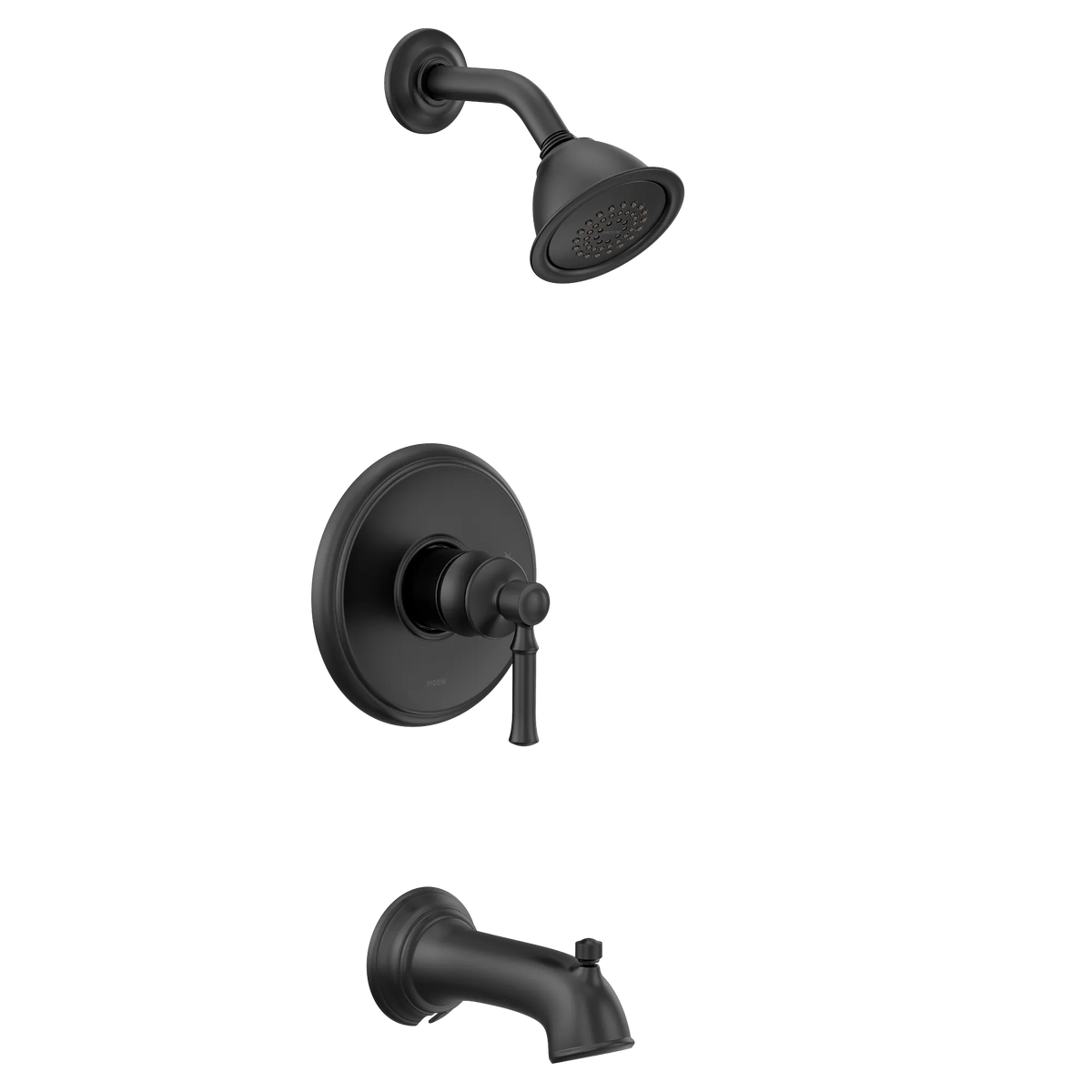 Moen Dartmoor Eco-Performance Posi-Temp Tub/Shower T2183EP in Matte Black (T2183EPBL) - view 2